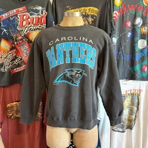 Vintage 1990s carolina panthers crewneck